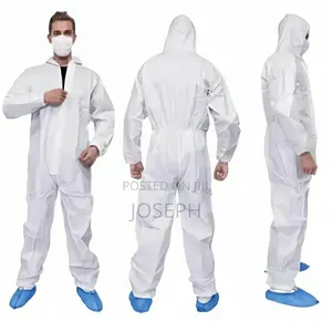 Cotton Breathable Protective Overalls Reusable