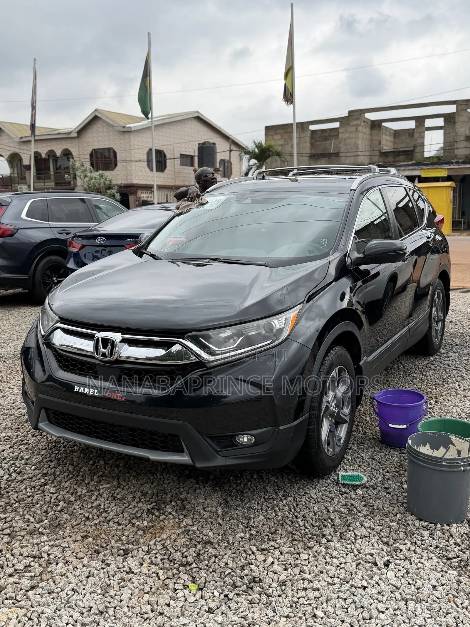 Honda CR-V EX AWD 2018 Black