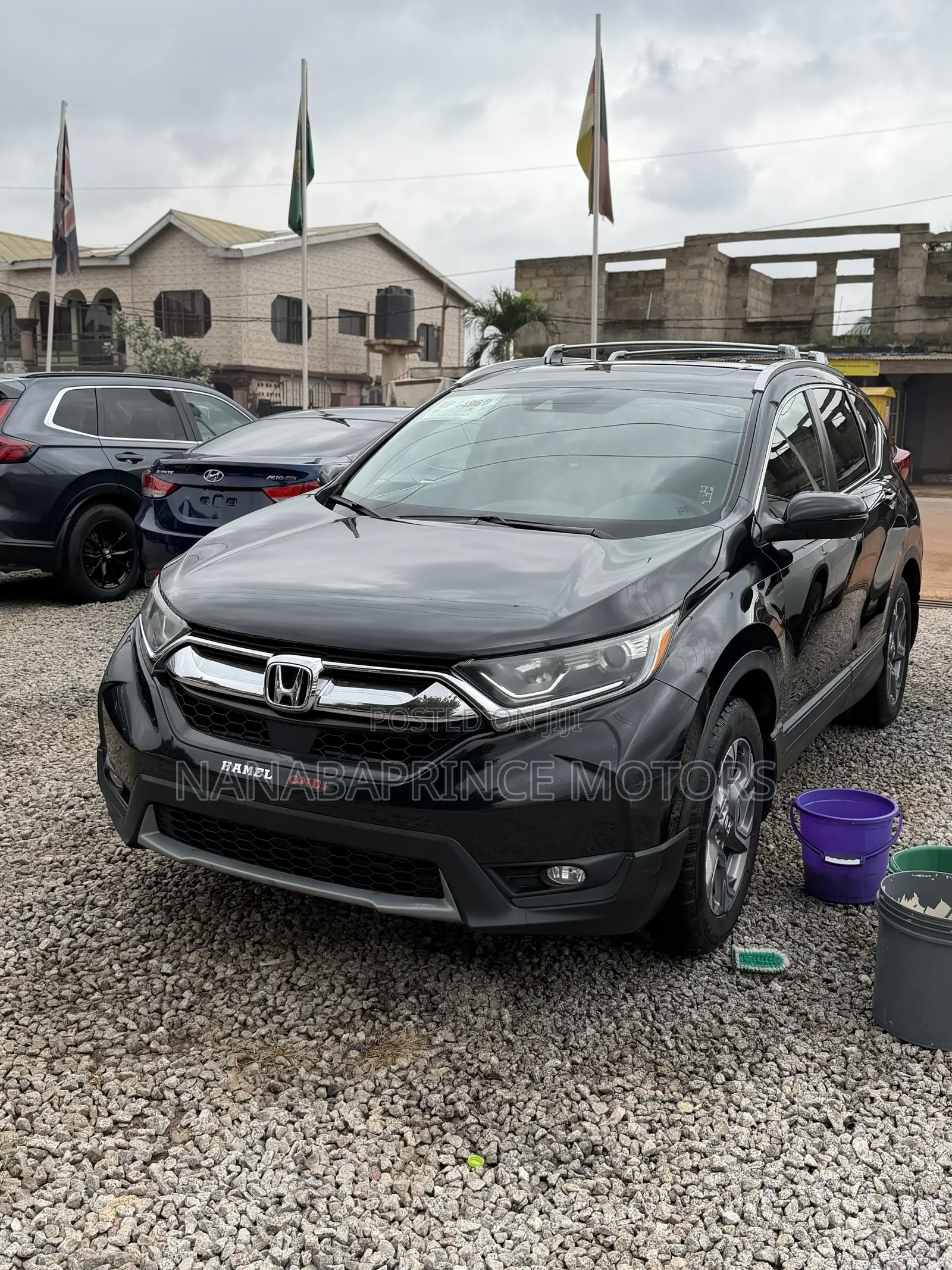 Honda CR-V EX AWD 2018 Black