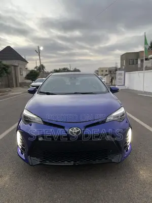 Toyota Corolla SE (1.8L 4cyl 2A) 2018 Blue