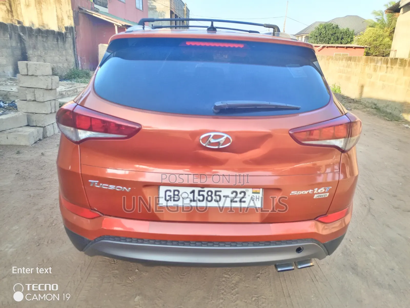 Hyundai Tucson Eco AWD 2017 Brown