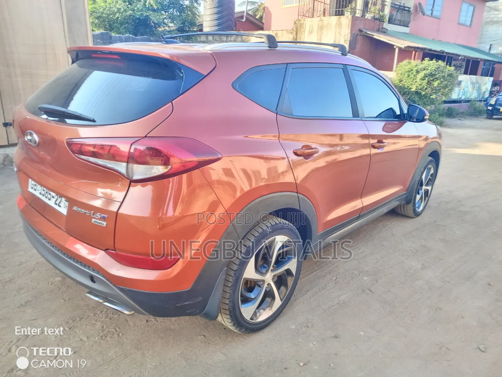 Hyundai Tucson Eco AWD 2017 Brown