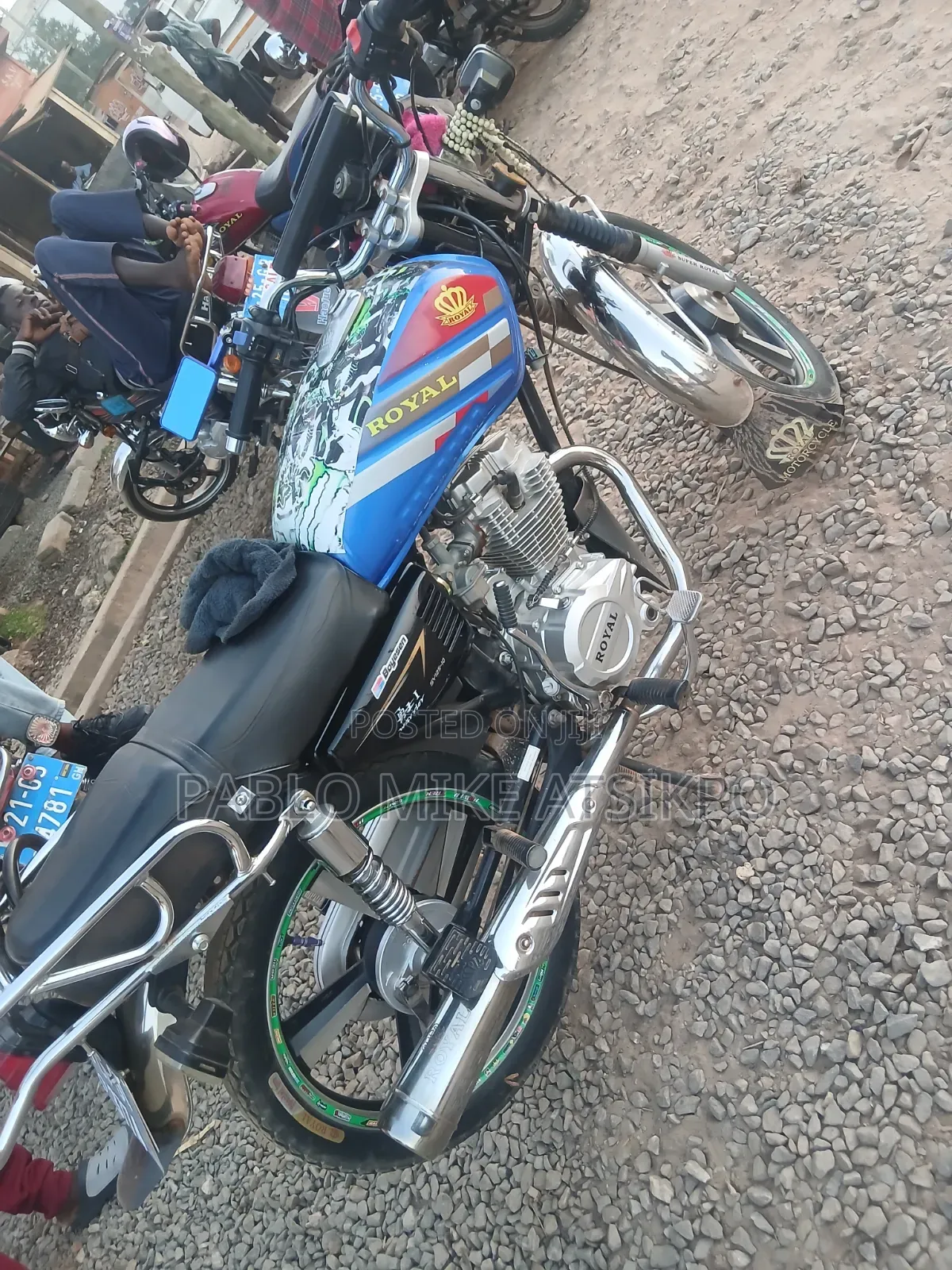 New Royal RY125 2026 Blue