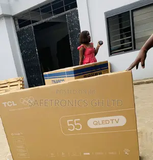 Essential Modern • Qled 55 Inch Smart TCL Android TV