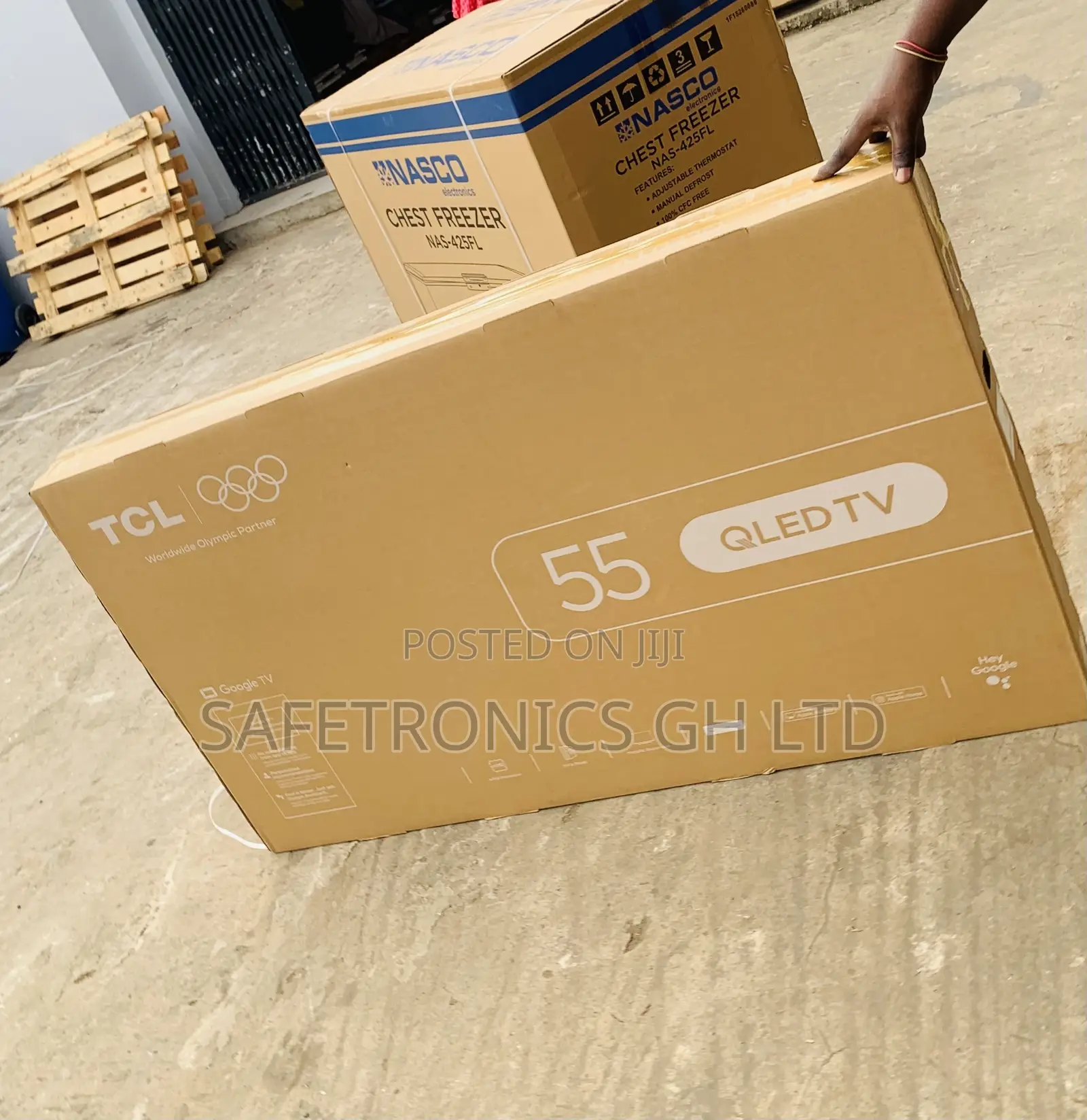 Extremely Affordable 4K Qled Uhd Android TCL 55 Inch TV