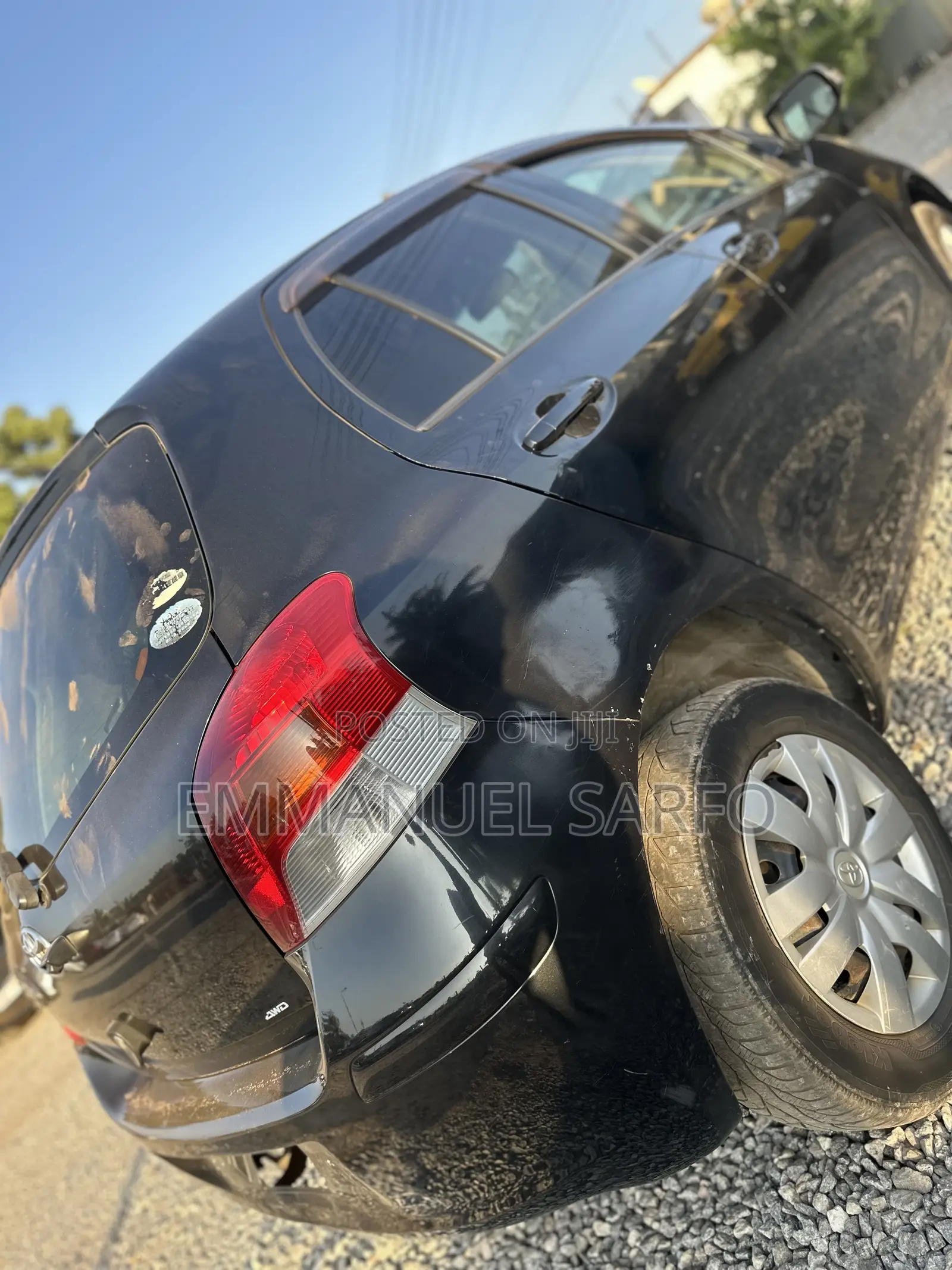 Toyota Vitz 2010 Black