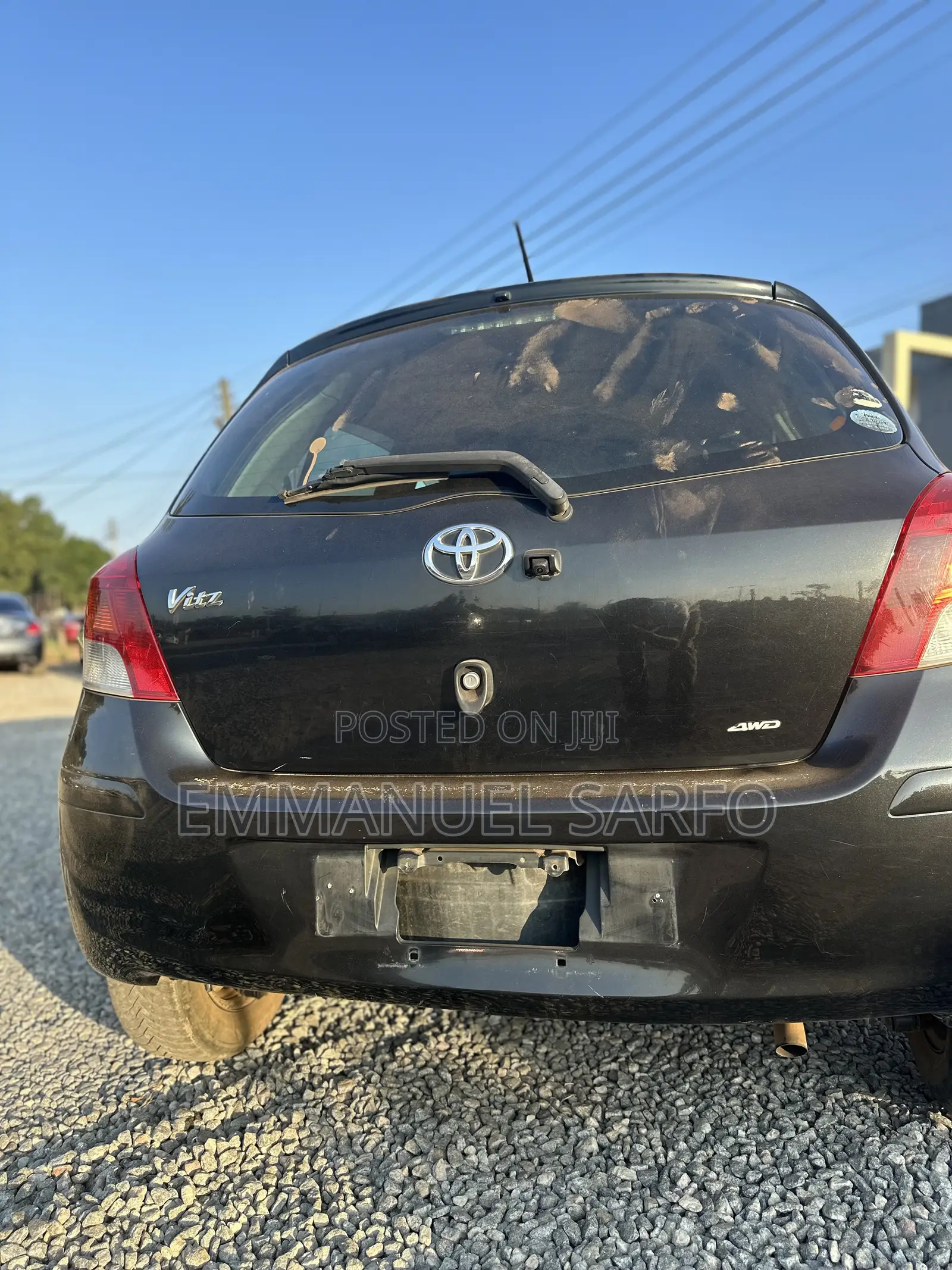 Toyota Vitz 2010 Black