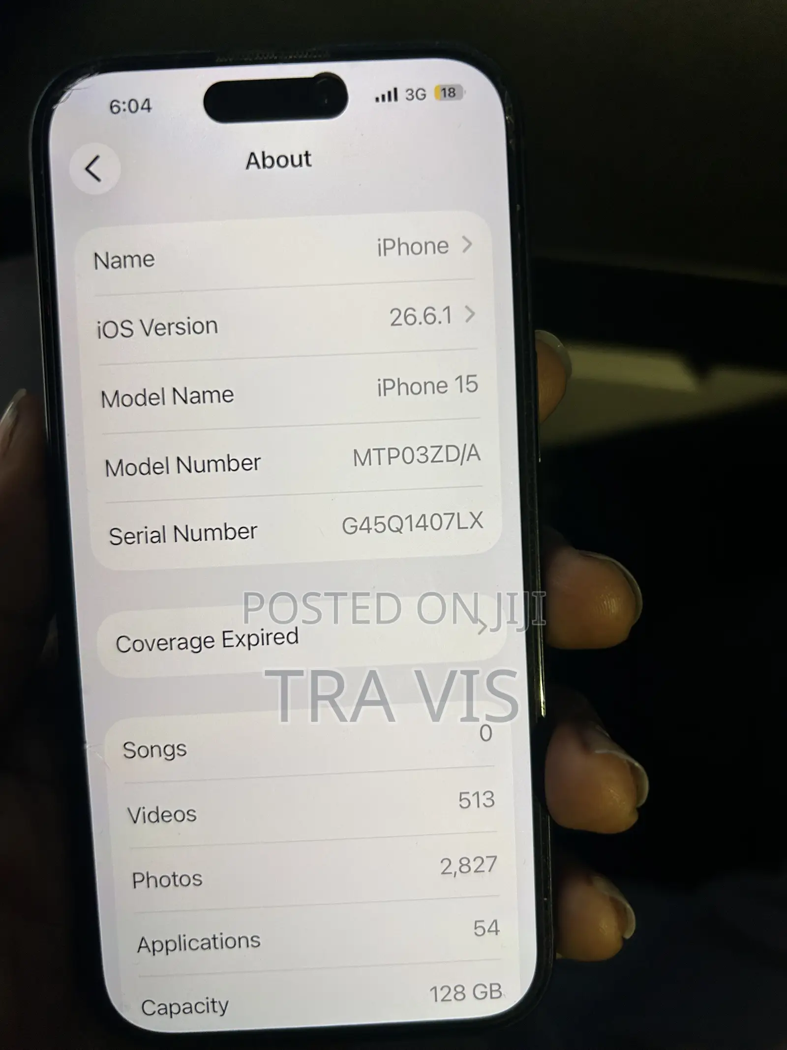 Apple iPhone 15 128 GB Blue
