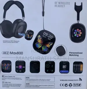  AKZ Max800 Wireless Headse