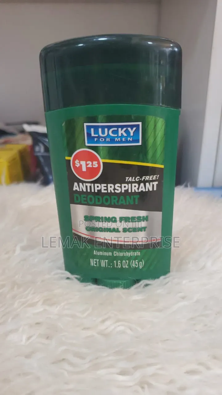 Lucky for Men Antiperspirant Deodorant Spring Fresh Scent