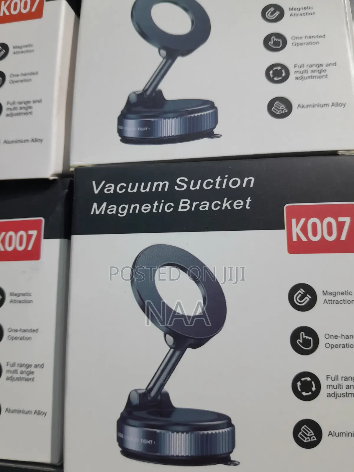 Vacuum Suction Magnetic Bracket