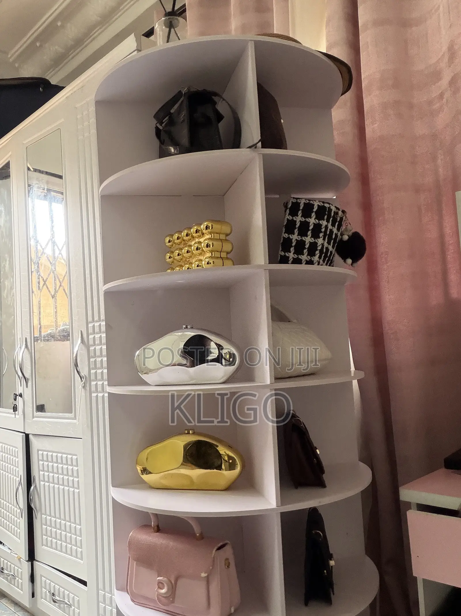 Rotating Shoe Rack