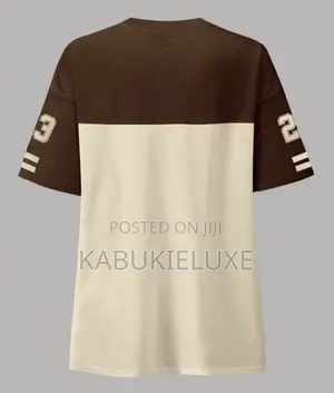 36 Strong Mesh Oversized Jersey Top