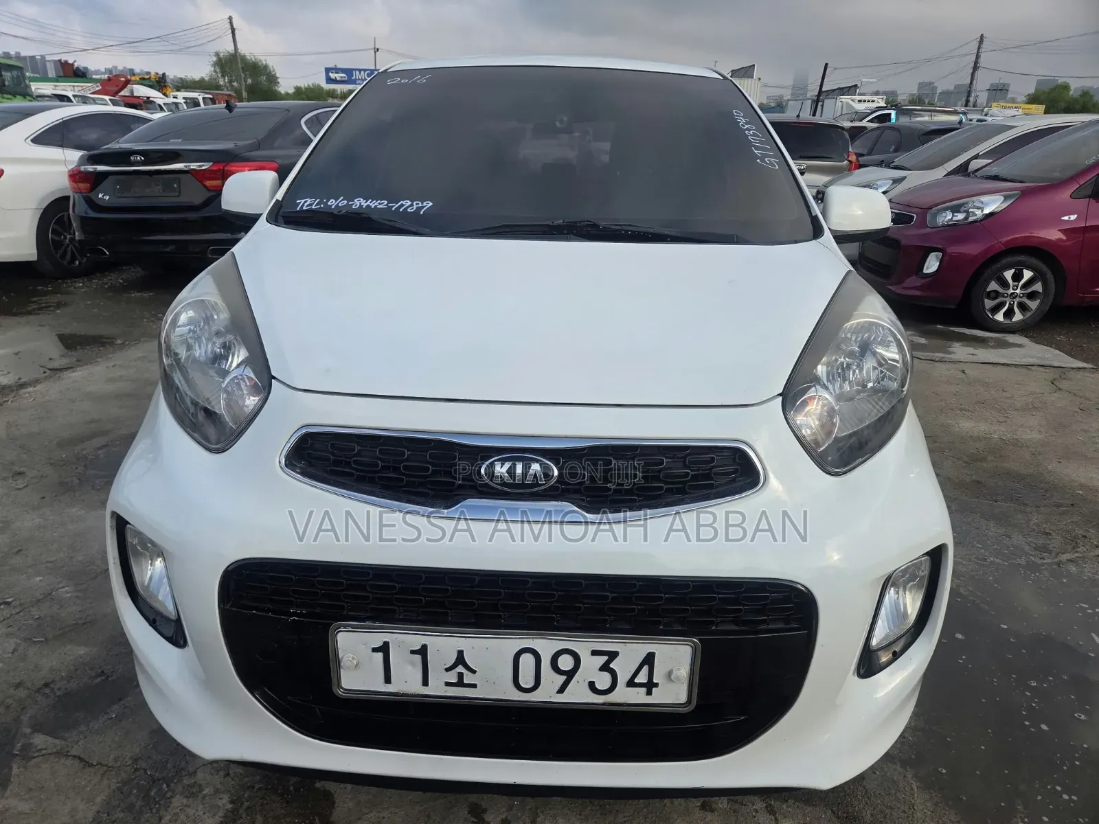 Kia Morning 2016 White