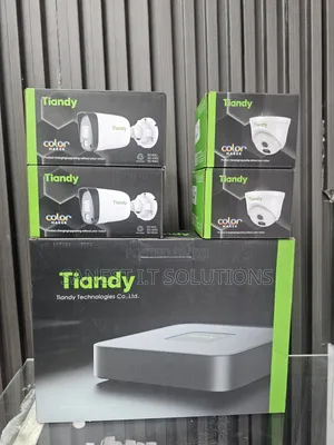 Tiandy Kit 2mp Ip CCTV Camera 4 Chanel Kit