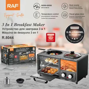 RAF 3-in-1 Breakfast Maker – Model R.8044
