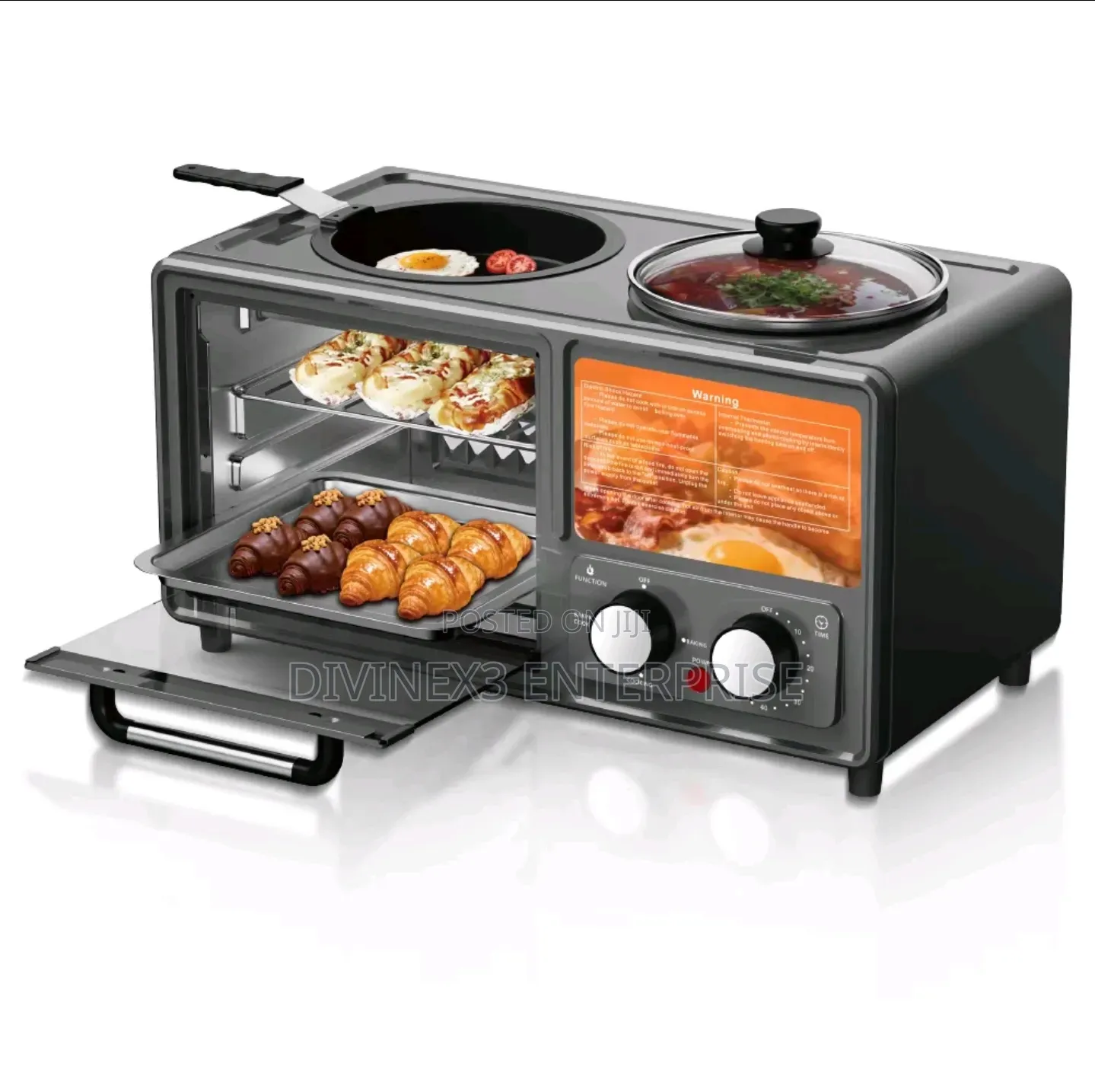 RAF 3-in-1 Breakfast Maker – Model R.8044