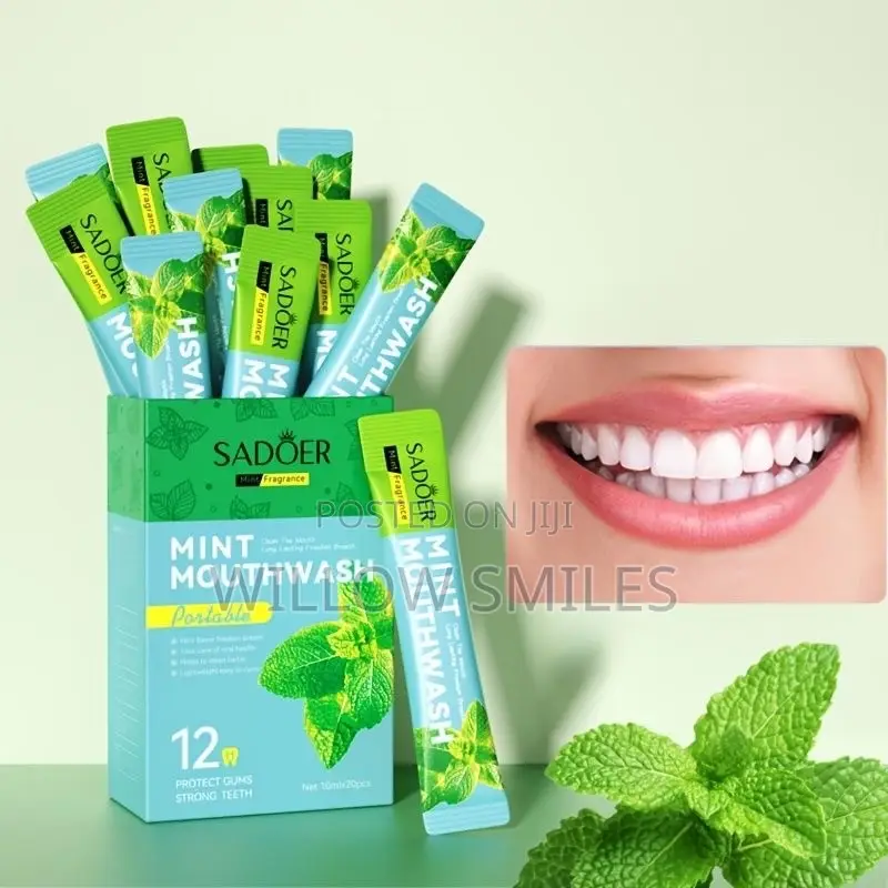 Pocket Mouthwash 20 Strips in a Box