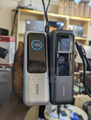 Anker A1695 Power Bank, 25,000mAh 165W USB-C Ports 100W