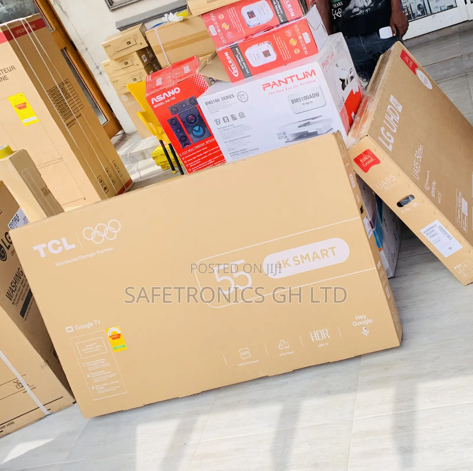 Get Lastest 55 Inch Uhd TCL Frameless TV