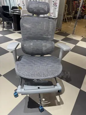 Grey Ergonomic With Foot Wrest