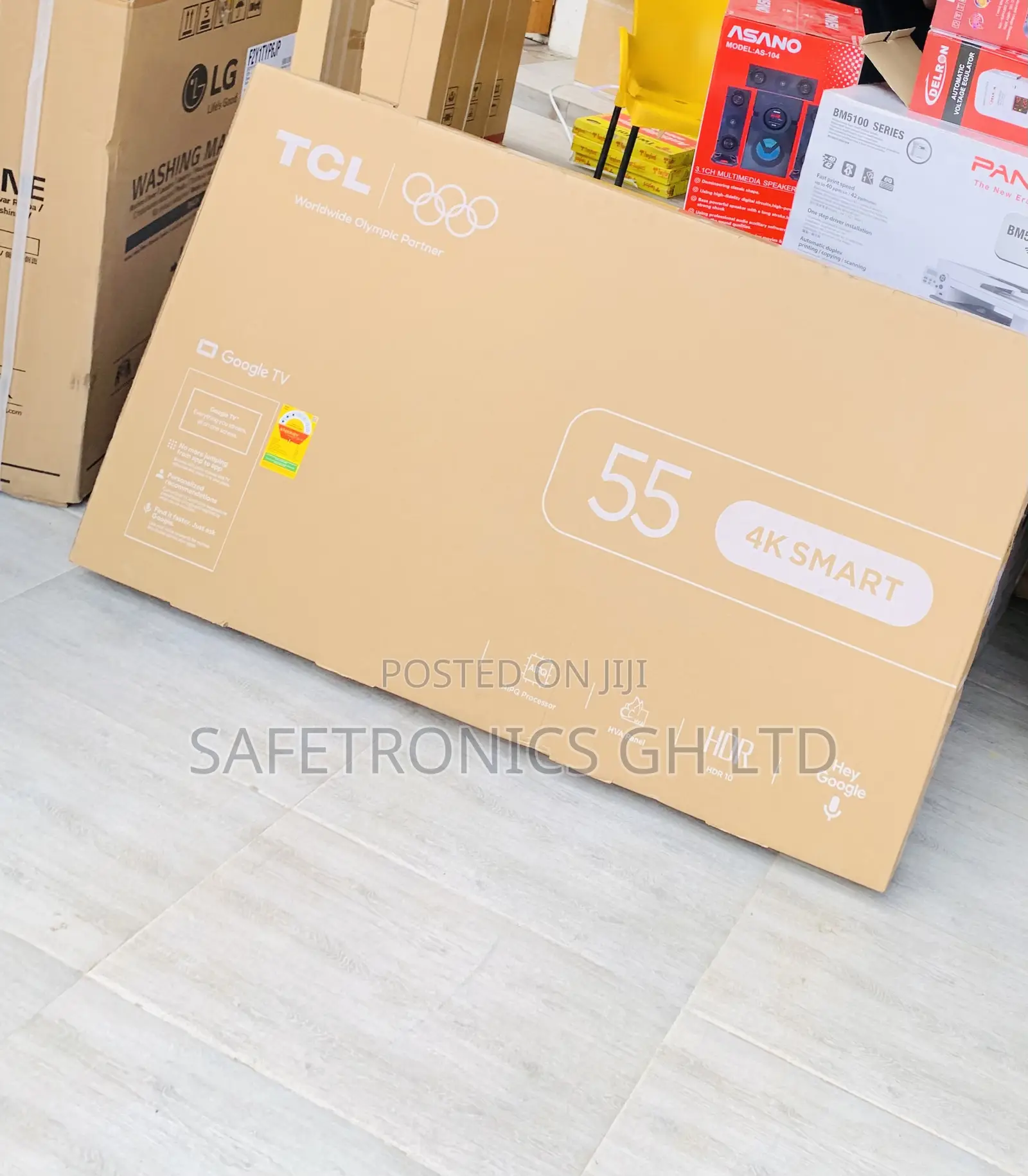 Choose Good 4K Led Frameless TCL 55 Inch TV