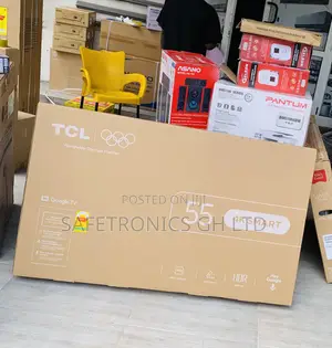 Try Massive ~ 55 Inch Smart Frameless TCL 4K TV