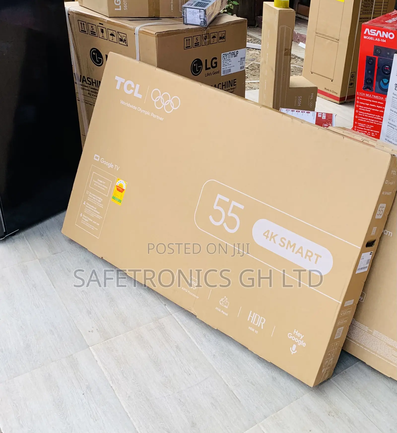 Experience Exclusive 55 Inch Led TCL Frameless TV