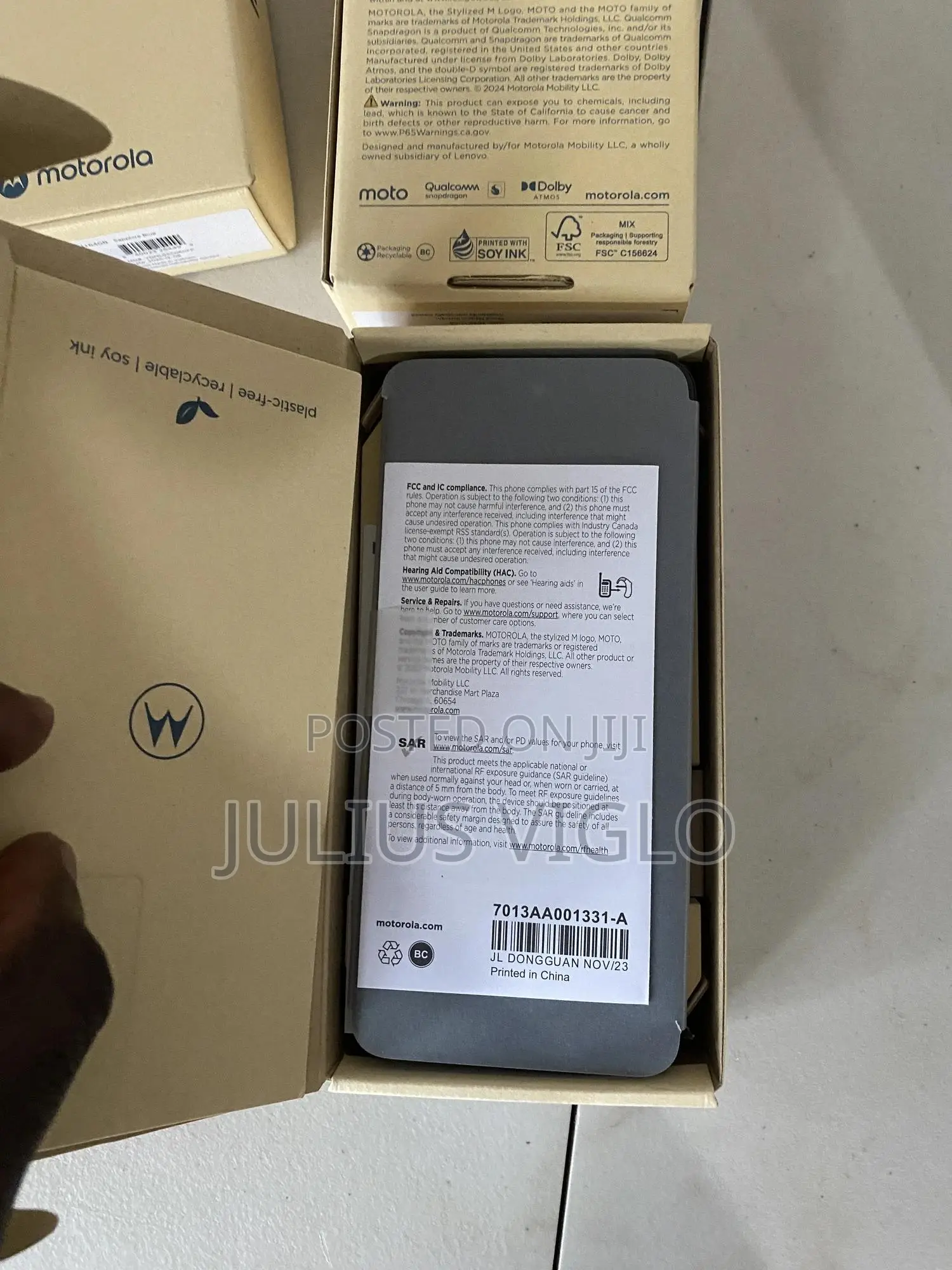 New Motorola Moto G Play 32 GB Blue