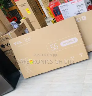 Premium Sleek Led TCL Smart 55 Inch Uhd Frameless TV