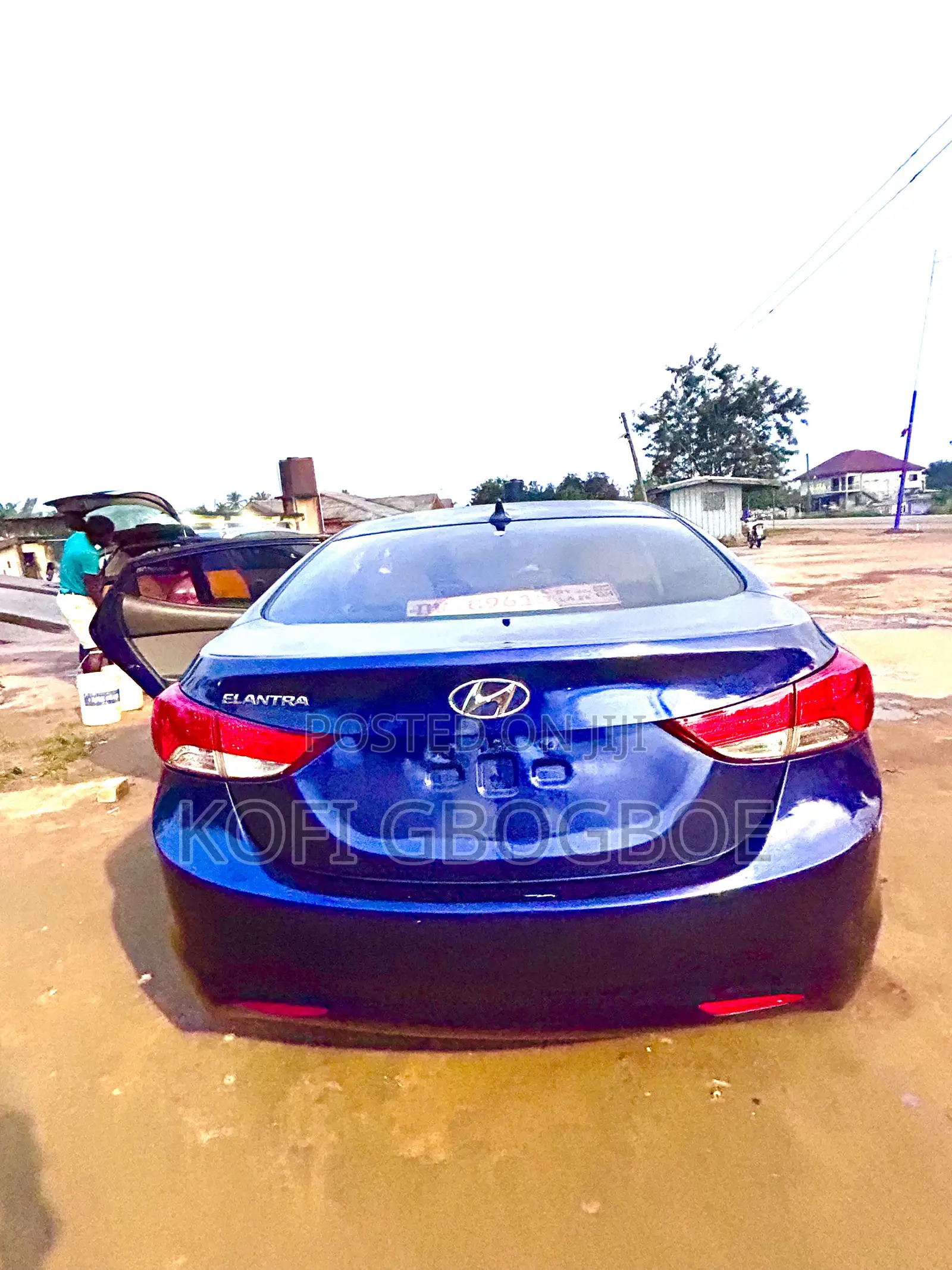 Hyundai Elantra 2013 Purple