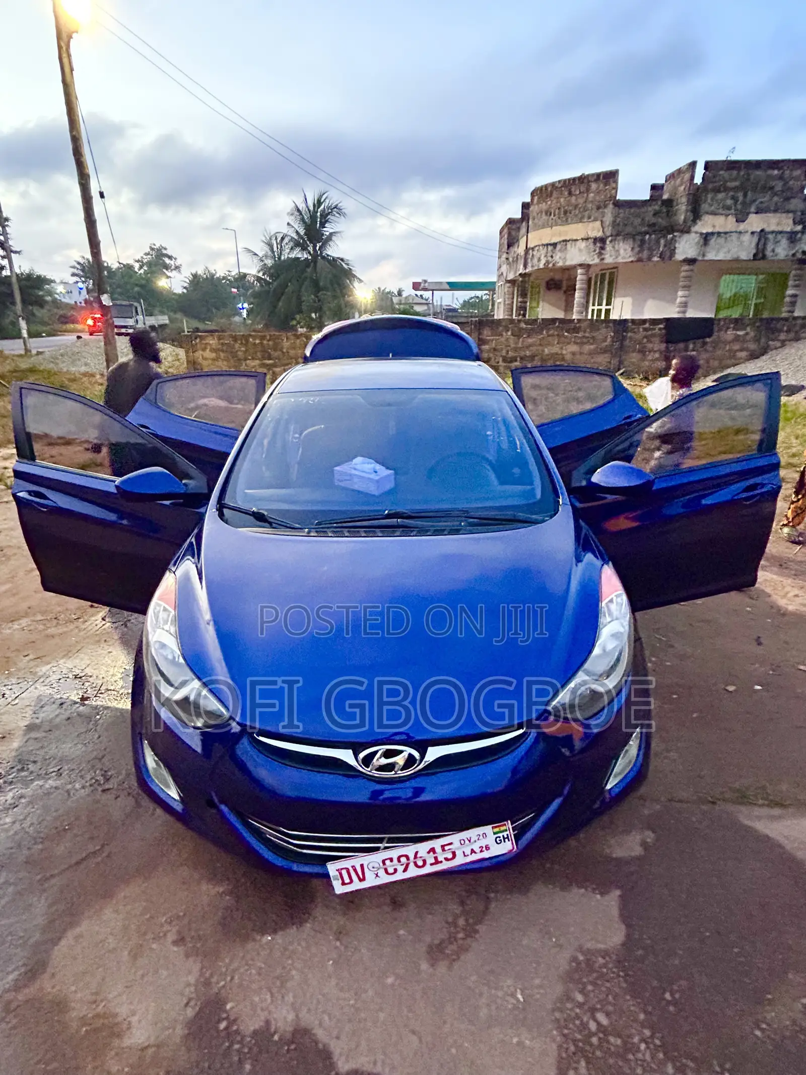 Hyundai Elantra 2013 Purple