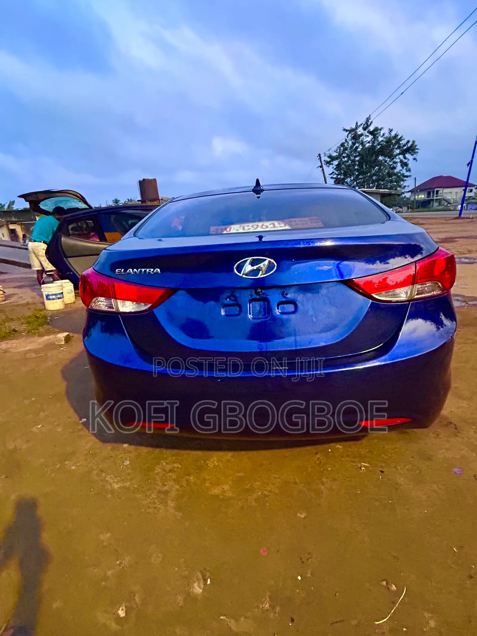 Hyundai Elantra 2013 Purple