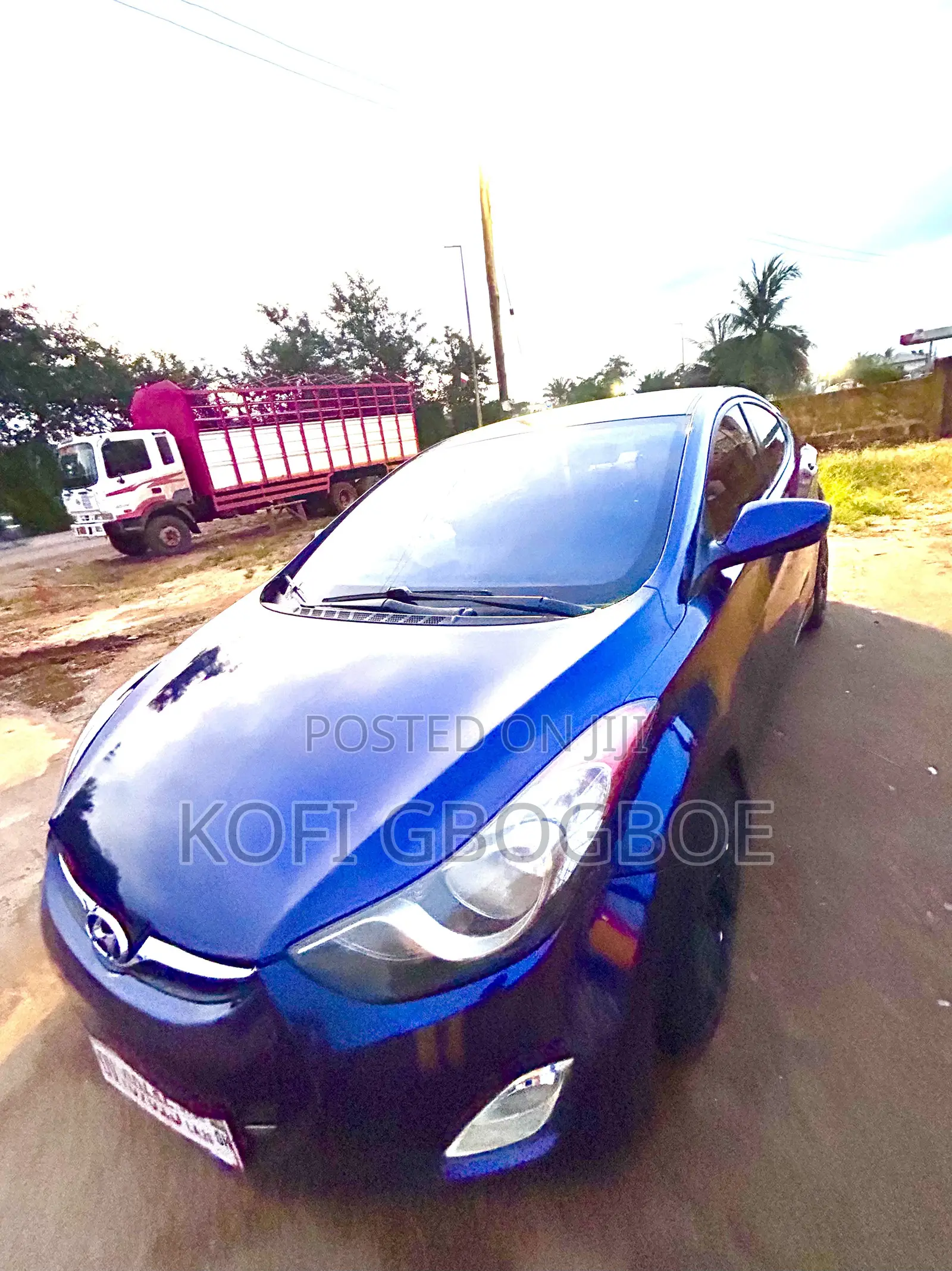 Hyundai Elantra 2013 Purple