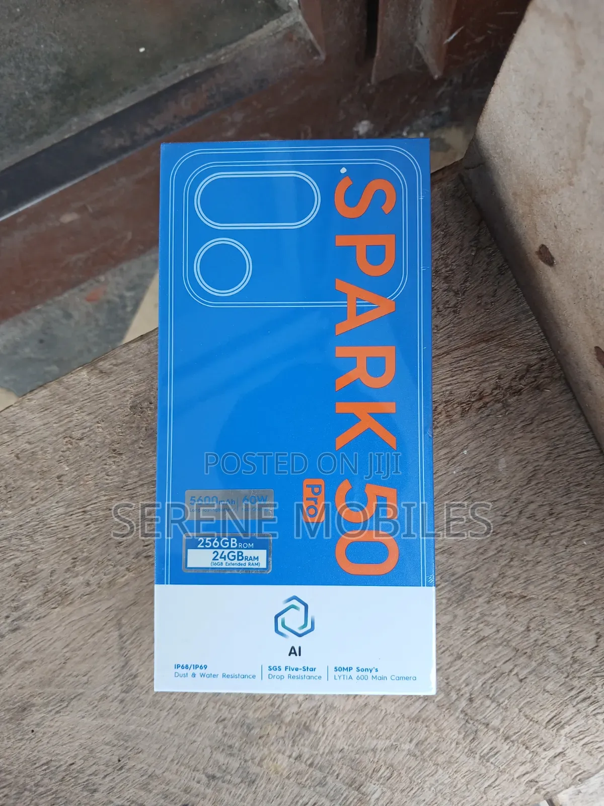 New Tecno Spark 50 Pro 256 GB Black