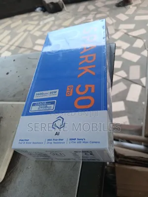 New Tecno Spark 50 Pro 256 GB Black