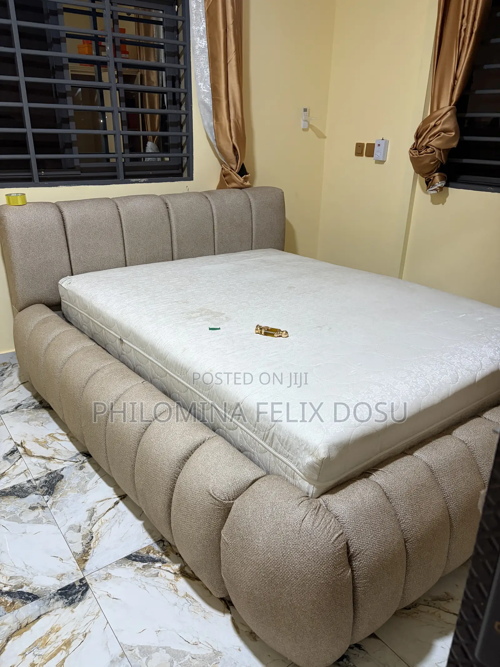 Bed Frame and Bed