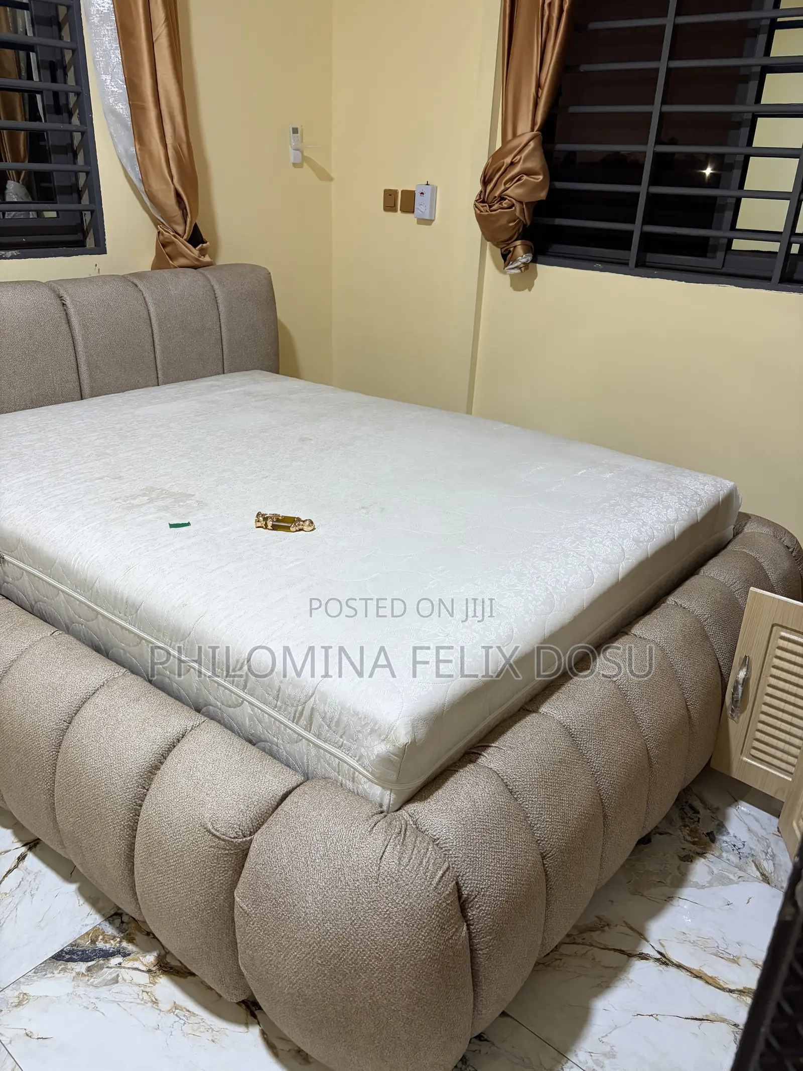 Bed Frame and Bed