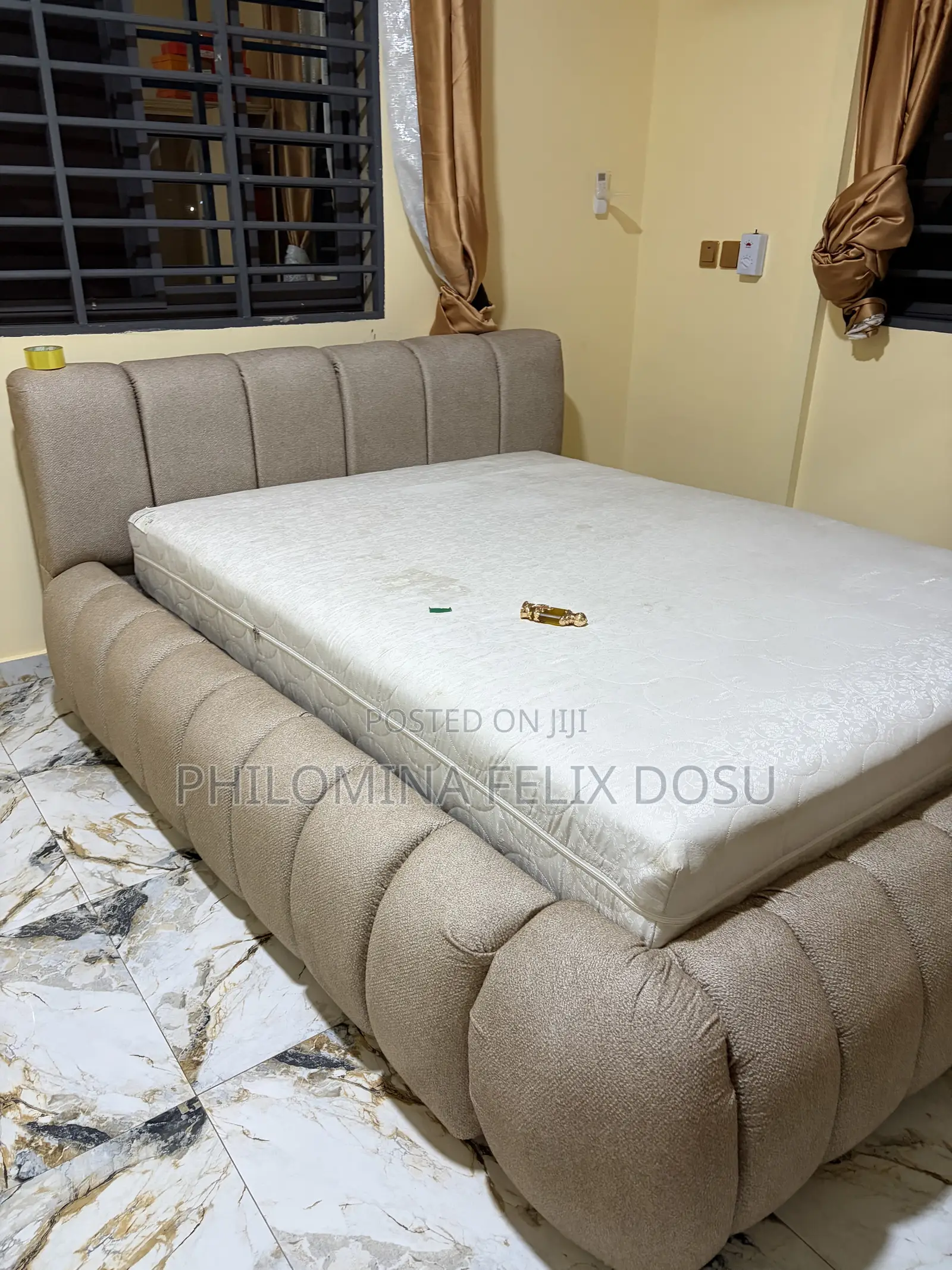 Bed Frame and Bed