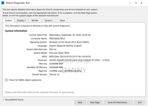 Desktop Computer Dell Precision 5810 16GB Intel Xeon HDD 1T