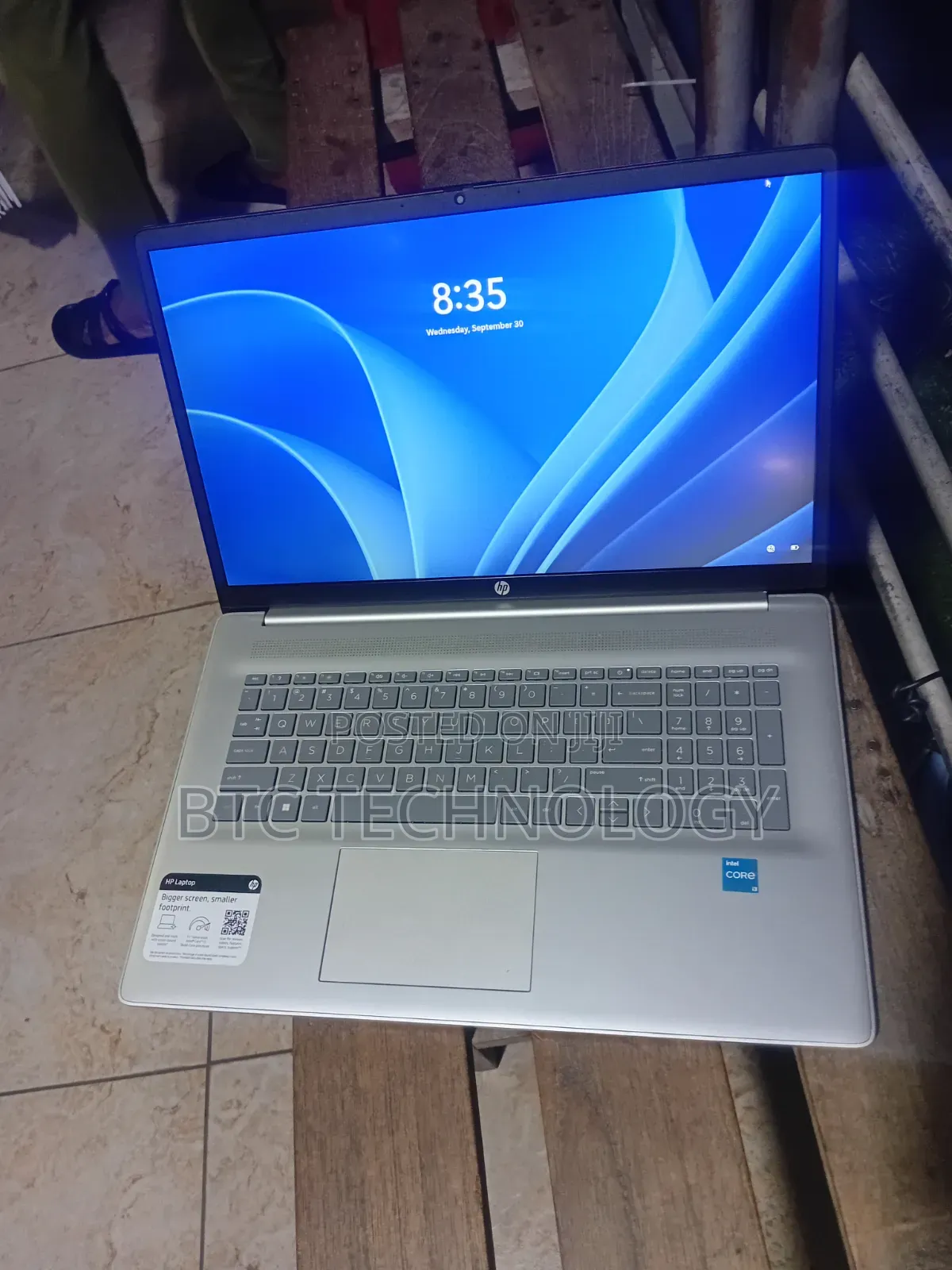 Laptop HP Pavilion 17 8GB Intel Core i3 SSD 256GB