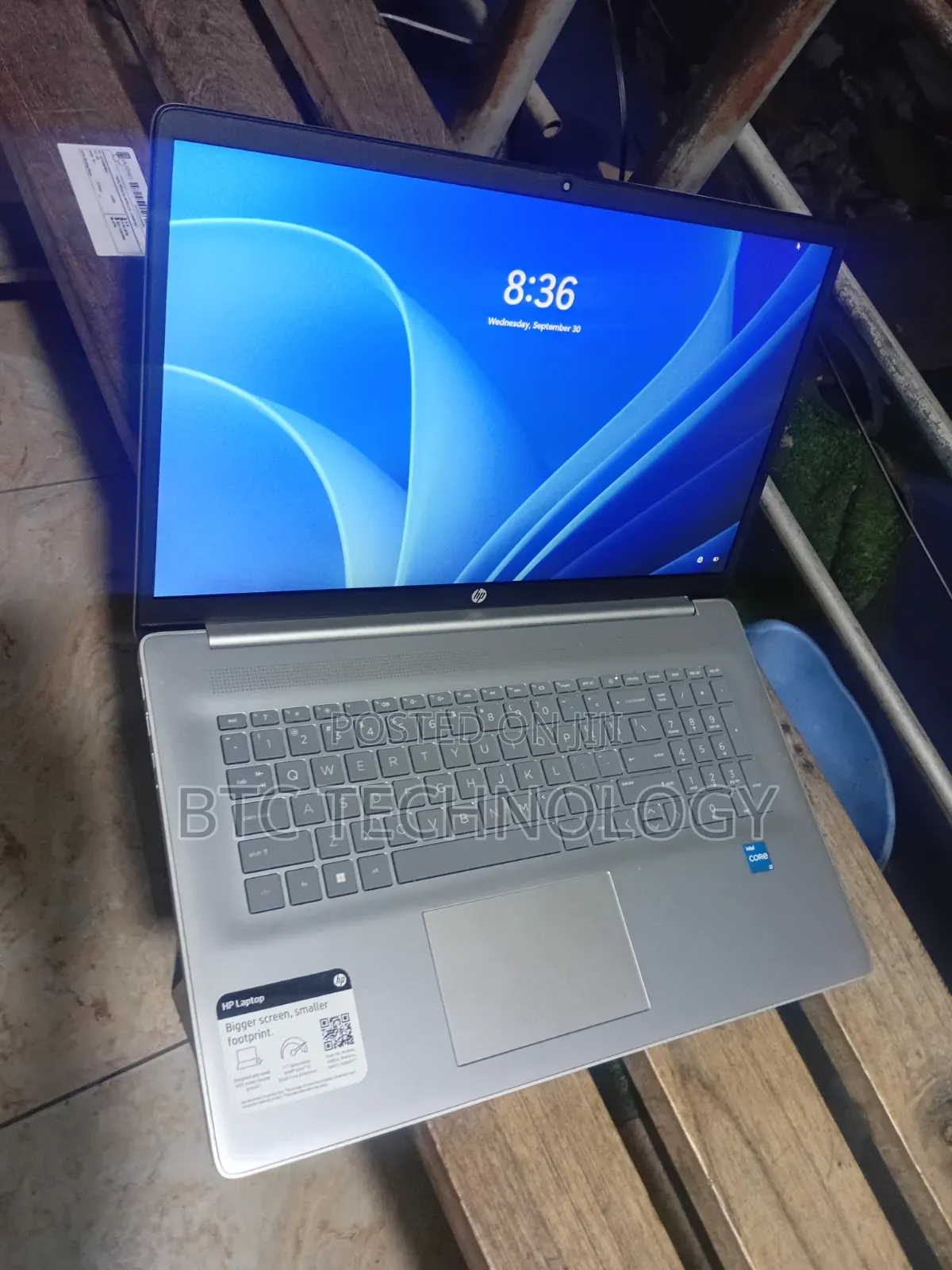 Laptop HP Pavilion 17 8GB Intel Core i3 SSD 256GB