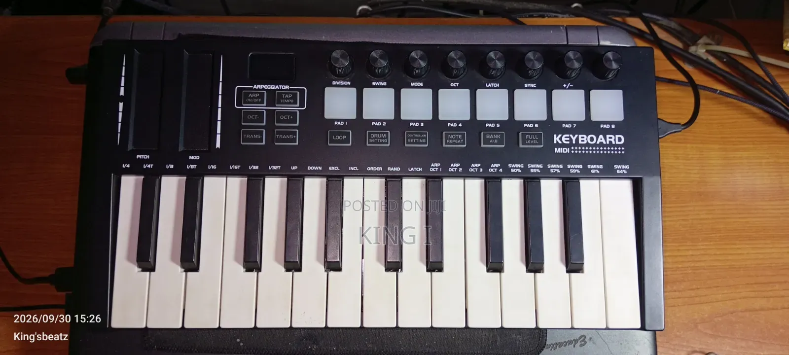 25 Keys Midi Controller