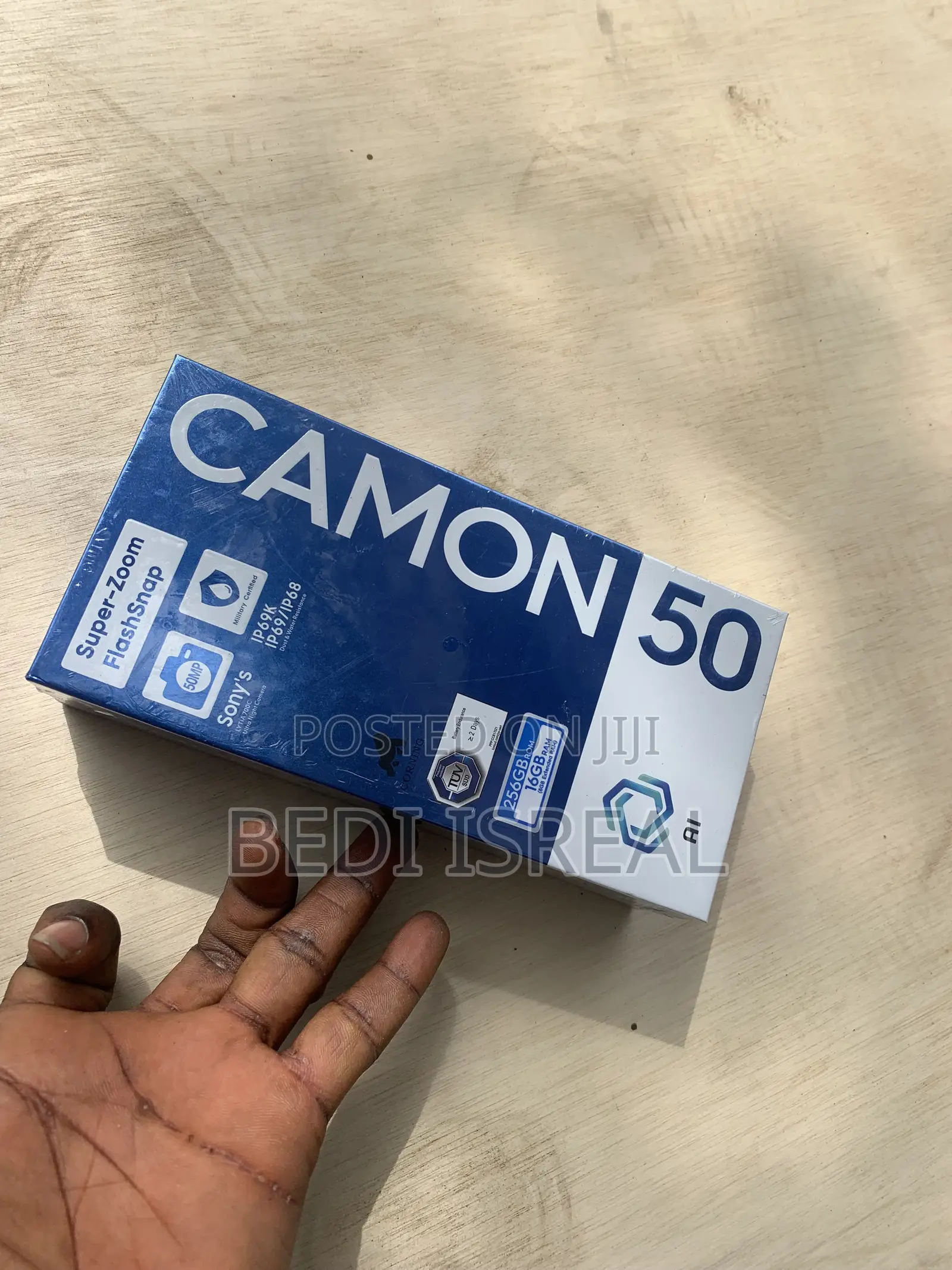 New Tecno Camon 50 256 GB Orange