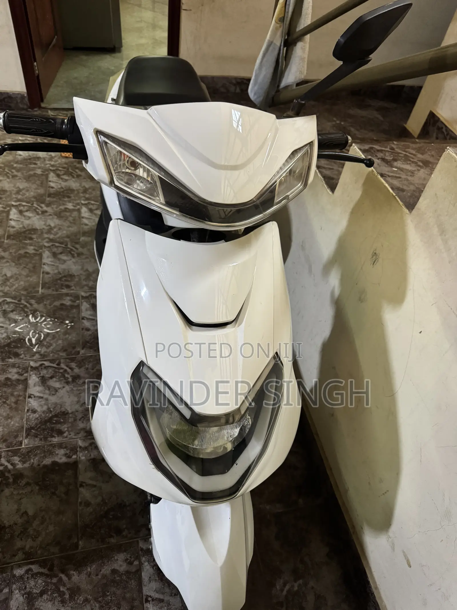 Motorcycle 2024 White