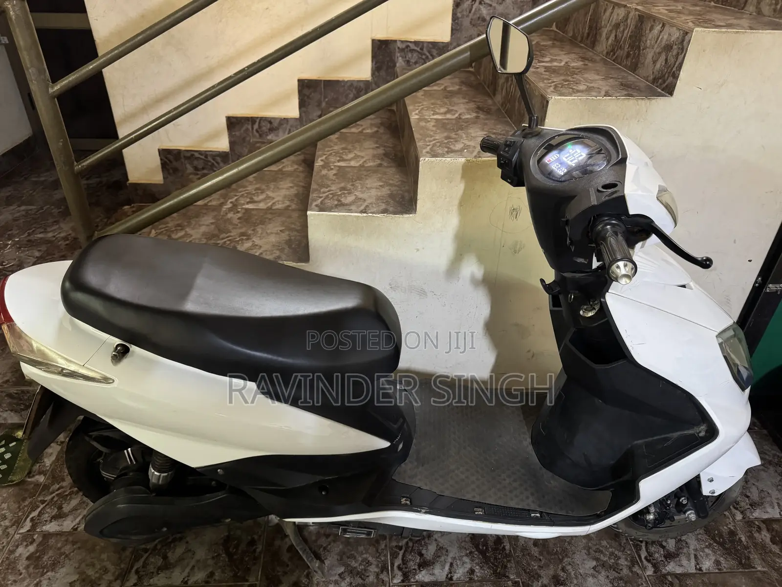 Motorcycle 2024 White