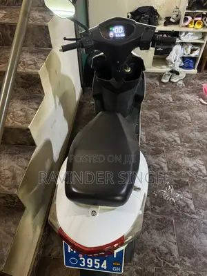Motorcycle 2024 White