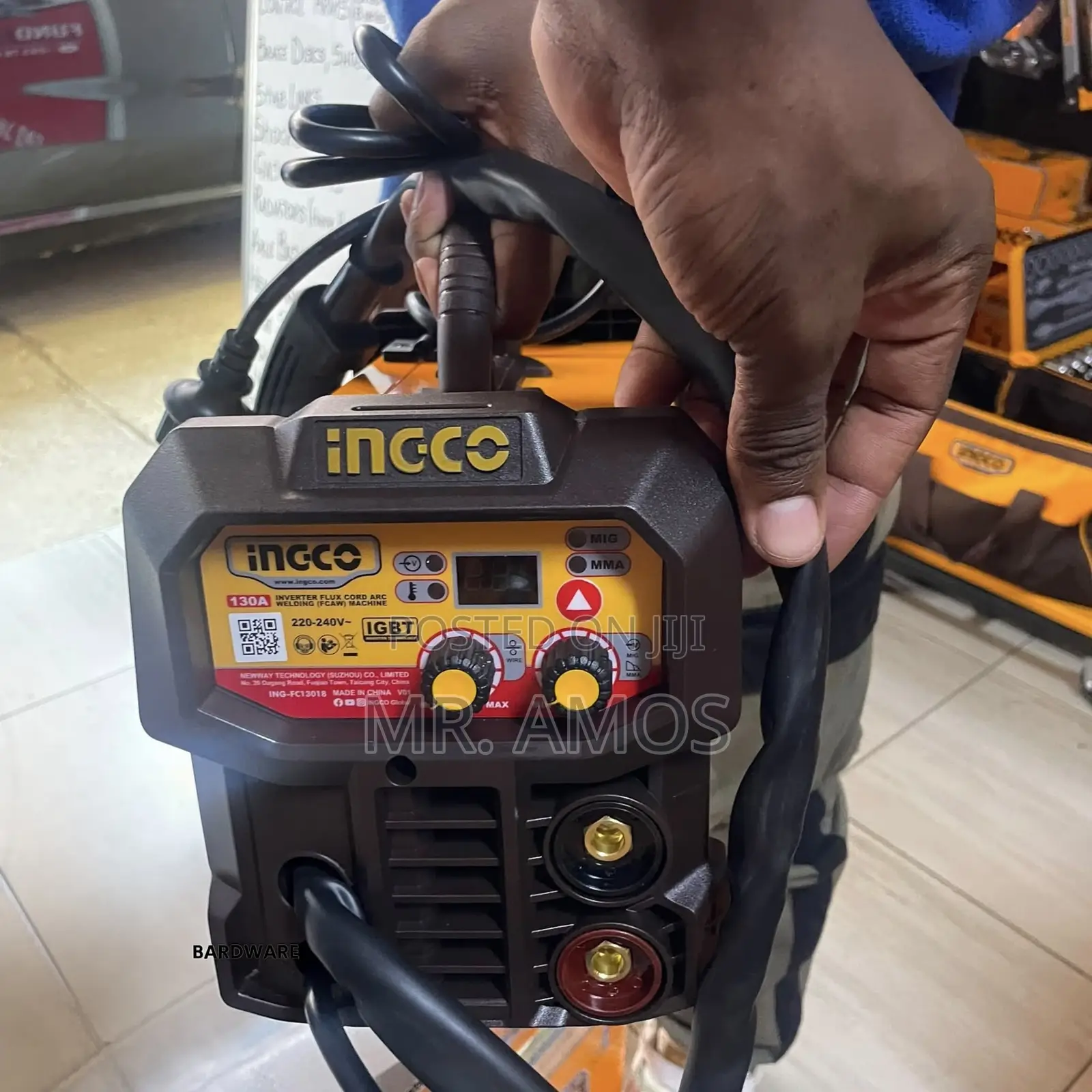 130 Amps Inverter Flux Cord Arc Welding(Fcaw) Machine - Ing-Fc13012
