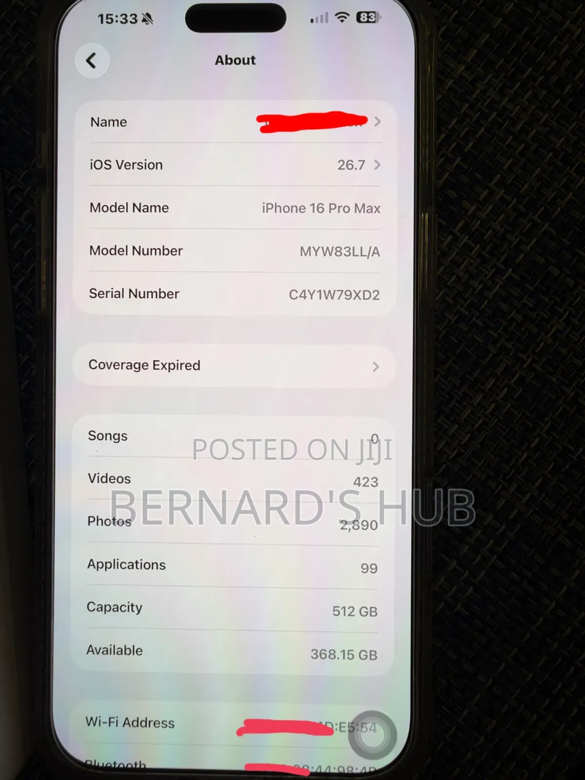 Apple iPhone 16 Pro Max 512 GB White