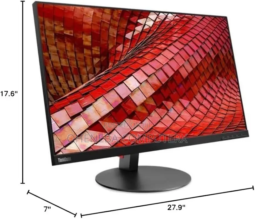 27-Inches IPS Lenovo ThinkVision Edgeless Monitor 75Hz